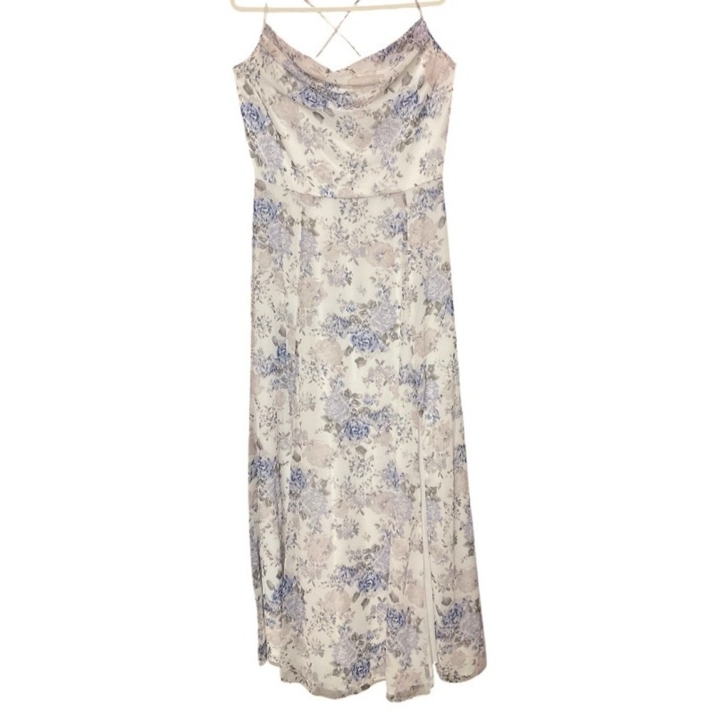 NWT WAYF The Wesley‎ Etched Roses Cowl Neck Gown Plus Size XXL Fomal Party - Picture 7 of 14